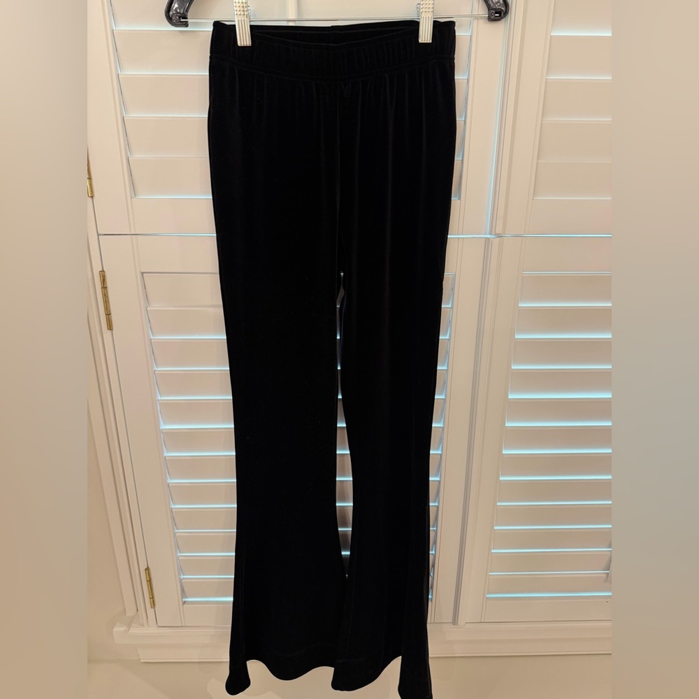 Ganni Velvet Flare Pants XS